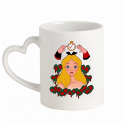 Кружка з ручкою у вигляді серця Alissa