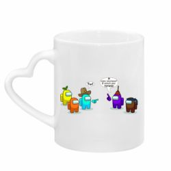 Кружки з ручкою у вигляді серця - FATLINE