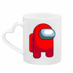 Кружки с ручкой в виде сердца