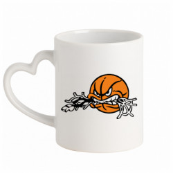 Кружки с ручкой в виде сердца - FATLINE