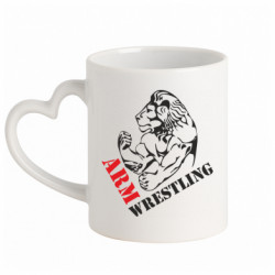 Кружки з ручкою у вигляді серця