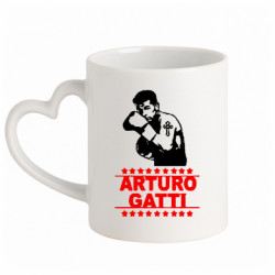 Кружка с ручкой в виде сердца Arturo Gatti