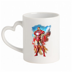 Кружки с ручкой в виде сердца