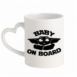 Кружки з ручкою у вигляді серця