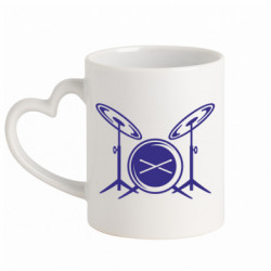 Кружки з ручкою у вигляді серця