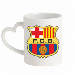 Кружки с ручкой в виде сердца - FATLINE