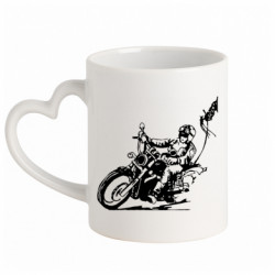 Кружки з ручкою у вигляді серця
