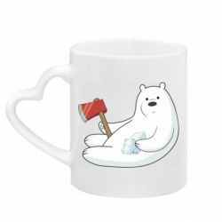 Кружки з ручкою у вигляді серця - FATLINE
