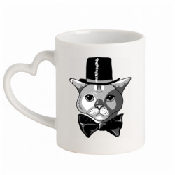 Кружки з ручкою у вигляді серця
