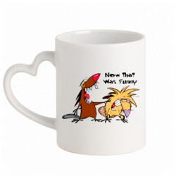 Кружки с ручкой в виде сердца