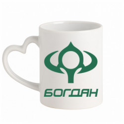 Кружки з ручкою у вигляді серця