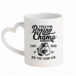 Кружки с ручкой в виде сердца - FATLINE