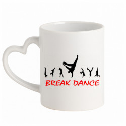 Кружки з ручкою у вигляді серця