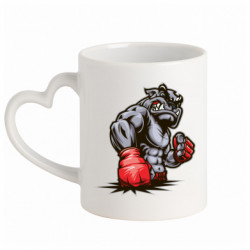 Кружки з ручкою у вигляді серця