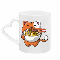 Кружки з ручкою у вигляді серця - FATLINE