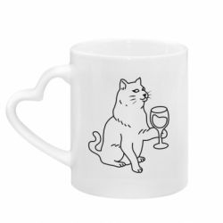 Кружки з ручкою у вигляді серця - FATLINE