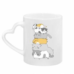 Кружки з ручкою у вигляді серця - FATLINE