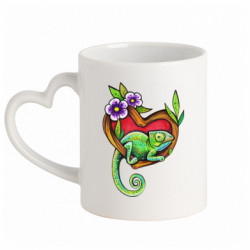 Кружки з ручкою у вигляді серця