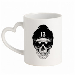 Кружки с ручкой в виде сердца