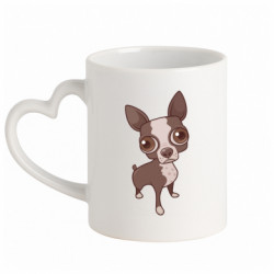 Кружки с ручкой в виде сердца