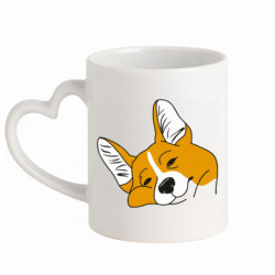 Кружки з ручкою у вигляді серця