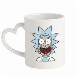 Кружки с ручкой в виде сердца