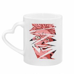 Кружки с ручкой в виде сердца