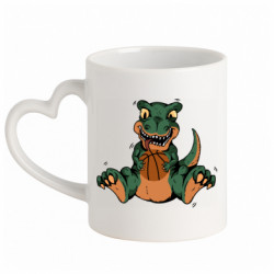 Кружки с ручкой в виде сердца