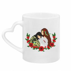Кружки з ручкою у вигляді серця - FATLINE