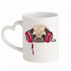 Кружки з ручкою у вигляді серця