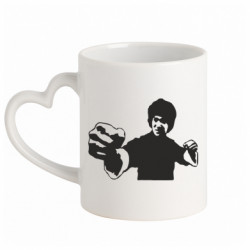 Кружки з ручкою у вигляді серця