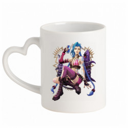 Кружки с ручкой в виде сердца - FATLINE