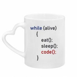 Кружки з ручкою у вигляді серця - FATLINE