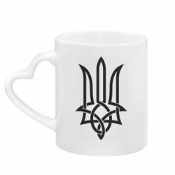 Кружки с ручкой в виде сердца