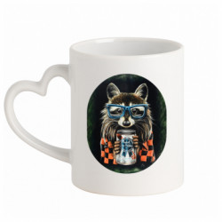 Кружки з ручкою у вигляді серця - FATLINE