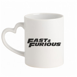 Кружки с ручкой в виде сердца