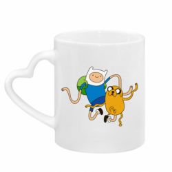 Кружки з ручкою у вигляді серця - FATLINE