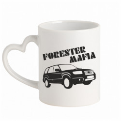 Кружки с ручкой в виде сердца - FATLINE