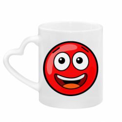 Кружки с ручкой в виде сердца