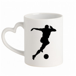 Кружки з ручкою у вигляді серця