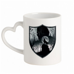 Кружки с ручкой в виде сердца