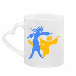 Кружки з ручкою у вигляді серця - FATLINE