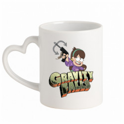 Кружки с ручкой в виде сердца