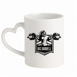 Кружки с ручкой в виде сердца