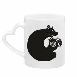 Кружки з ручкою у вигляді серця - FATLINE