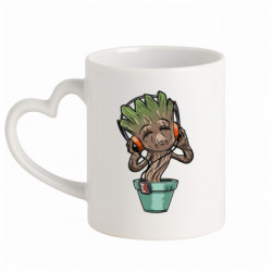 Кружки з ручкою у вигляді серця