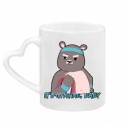 Кружки з ручкою у вигляді серця - FATLINE