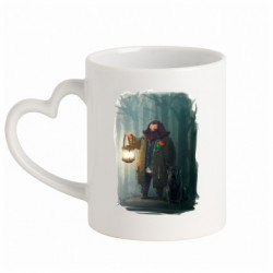 Кружки з ручкою у вигляді серця