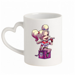 Кружки з ручкою у вигляді серця