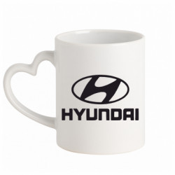 Кружки з ручкою у вигляді серця